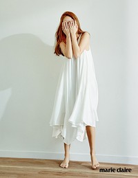 Jessica kini ingin lebih fokus dengan bisnis fashion BLANC & ECLARE miliknya. (Dok. Marie Claire Korea)