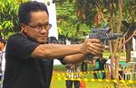 Pecinta Harley-Davidson Salurkan Hobi Tembak