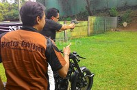 President Director Mabua Harley Davidson, Djonnie Rahmat membidik sasaran.