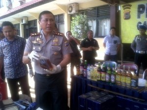 Ribuan Botol Miras di Sleman Disita, Termasuk Miras Campuran Pisang Klutuk