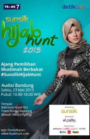 Hijabers Bandung, Audisi Sunsilk Hijab Hunt 2015 Dibuka Hari Ini