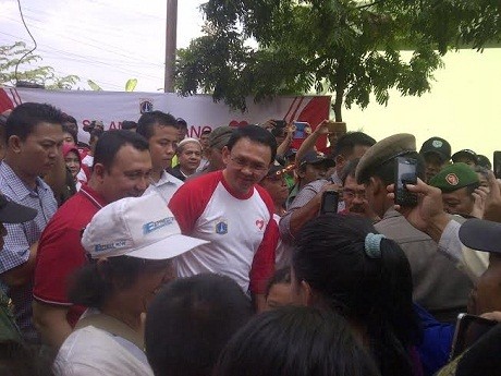 Ahok Tiba di Rusun Pinus Elok Jaktim, Warga: Tolong Perhatikan Nasib Wong Cilik
