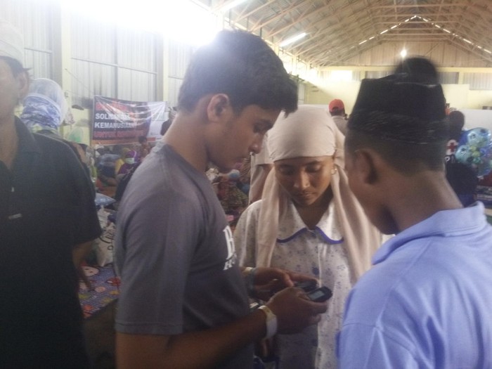 Wajah Tak Kuyu Layaknya Imigran, Remaja Rohingya ini Jadi Perhatian