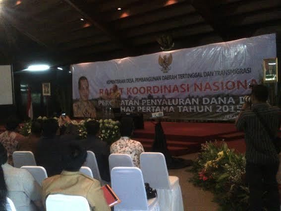 Menteri Marwan Ingatkan Tanggung Jawab Pengelolaan Dana Desa