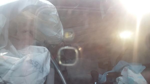 Airbag Tak Mengembang, Setir Mercy Istri Yudi Latif Tidak Airbag Tak Mengembang, Setir Mercy Istri Yudi Latif Tidak