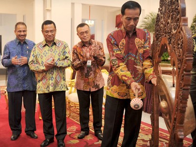Jokowi Buka Munas Gabungan Pengusaha Jamu