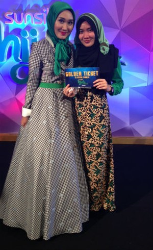 Dian Pelangi Loloskan Peserta Audisi Sunsilk Hijab Hunt Bandung Ini ke Final
