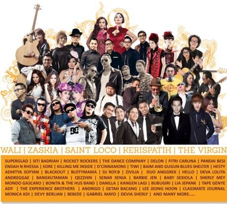 Mulai dari Wali Hingga Zaskia Gotik Siap Tampil di PRJ Senayan 2015