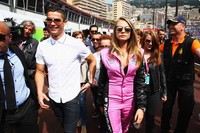 Jadi sorotan, mantan kekasih Irina Shayk itu tersenyum di depan kamera. Mark Thompson/Getty Images/detikFoto.