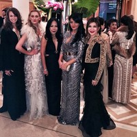 Farah bersama para tamu yang hadir. (Instagram/Farah Quinn)