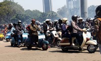 Mods Mayday adalah acara tahunan yang digelar oleh komunitas pecinta skuter di seluruh dunia. Tahun ini tema yang diangkat adalah We are Mods by History. Ist/Nurizzati.