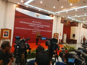 Jokowi: Bangun Sistem yang Baik Efektif Kurangi Korupsi