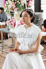 Cantiknya Tatjana Saphira Dalam Balutan Gaun Pengantin