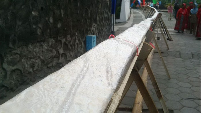 Wah! Ada Tempe Sepanjang 100 Meter di Yogyakarta
