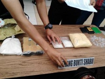 Polisi Gerebek Pabrik Sabu di Deliserdang, 850 gram Sabu Diamankan