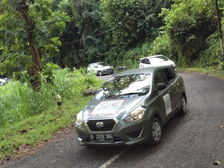 Sebelum ke Semarang, Risers Datsun Kunjungi Museum Merapi