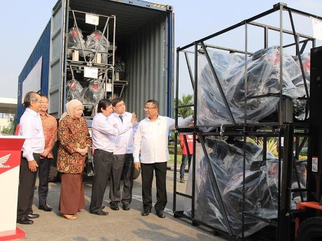 Honda Ekspor Komponen Senilai Rp 853 Miliar