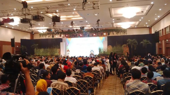 JK Buka Acara Internasional Soal Air dan Sanitasi di JCC