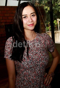 Melihat penampilan Aura hari ini, kira-kira apa pendapat Glenn? Pool/Gus Mun/detikFoto.