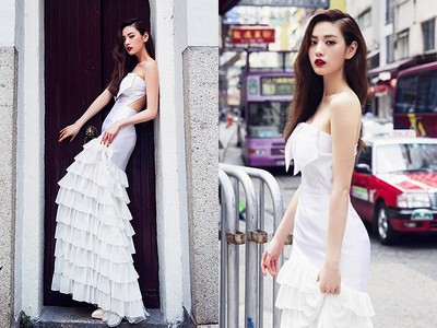 Flawless... Nana After School Cantik Menawan Bergaun Putih