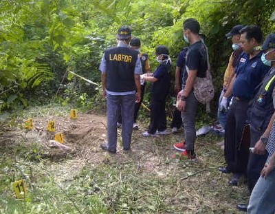 Identitas Dua Mayat Terkubur di Tengah Hutan Jati Masih Misterius