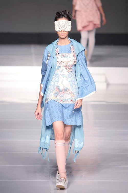 Danny Satriadi Kain Negeri Jakarta Fashion & Food Festival 2015 at Ballroom Harris Hotel. Kelapa Gading. Jakarta. [Foto: Mohammad Abduh/Wolipop]