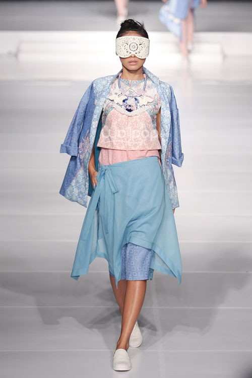 Danny Satriadi Kain Negeri Jakarta Fashion & Food Festival 2015 at Ballroom Harris Hotel. Kelapa Gading. Jakarta. [Foto: Mohammad Abduh/Wolipop]