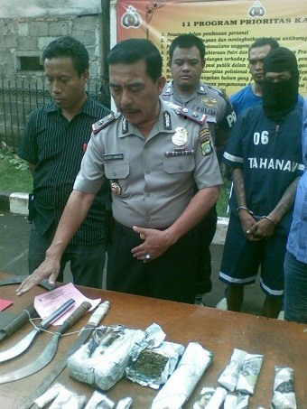 Jual Ganja, Residivis ini Kembali Masuk Bui