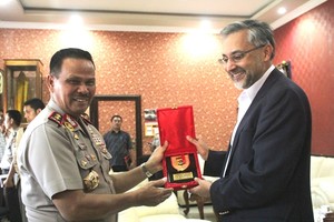 Dubes Inggris Temui Kapolda Papua: Pemerintah Kami Tak Pernah Dukung OPM