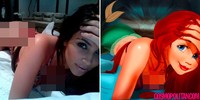 Begini Jika Putri-putri Dongeng Disney Tiru Gaya Seksi Kim Kardashian