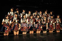 JKT48 di acara perilisan single ke-10 mereka. Pool/Noel/detikFoto.