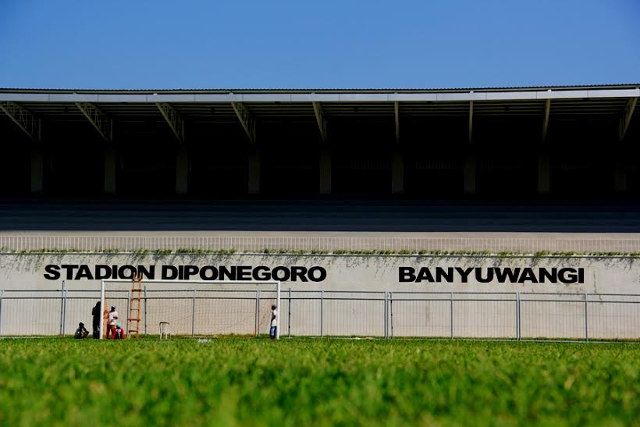 Ini Wajah Baru Stadion Diponegoro Banyuwangi