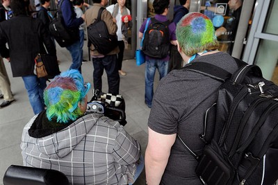 Google I/O: Antusiasme Fans Robot Hijau