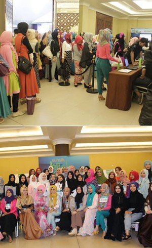 Foto: Meriahnya Audisi Sunsilk Hijab Hunt 2015 di Bandung
