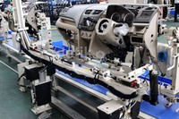 Pabrik tersebut menyerap tenaga kerja dengan total kurang lebih sebanyak 1.152 orang. Jumlah itu terbagi menjadi 2 bangunan dengan 2 proses produksi, diantaranya adalah Power Train Production dan Assembly Production.