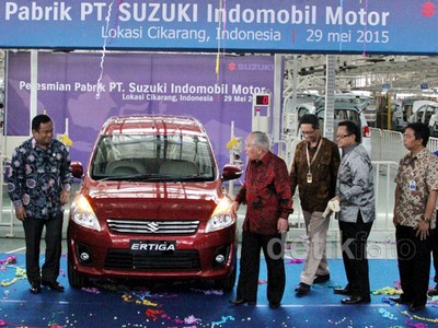 Suzuki Resmikan Pabrik Baru