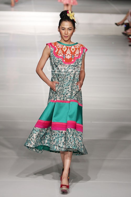 Yongki Budisutisna Kain Negeri Jakarta Fashion & Food Festival 2015 at Ballroom Harris Hotel. Kelapa Gading. Jakarta. [Foto: Mohammad Abduh/Wolipop]