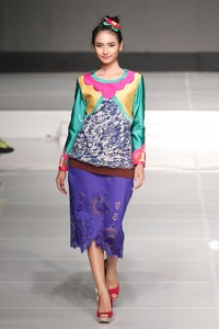 Yongki Budisutisna Kain Negeri Jakarta Fashion & Food Festival 2015 at Ballroom Harris Hotel. Kelapa Gading. Jakarta. [Foto: Mohammad Abduh/Wolipop]