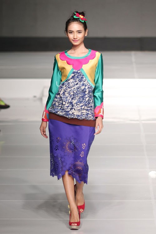 Yongki Budisutisna Kain Negeri Jakarta Fashion & Food Festival 2015 at Ballroom Harris Hotel. Kelapa Gading. Jakarta. [Foto: Mohammad Abduh/Wolipop]