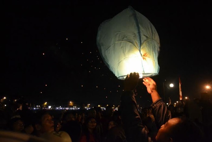4680 Lampion Akan Hiasi Langit Kota Semarang Nanti Malam