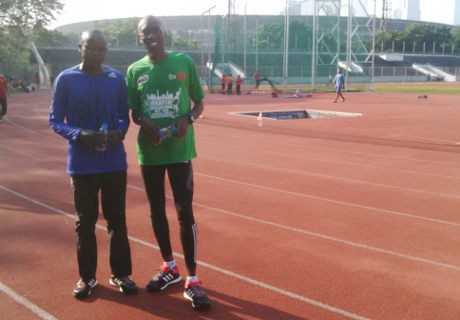 Pelari Elite Dunia Jalani Latihan Perdana di Stadion Madya