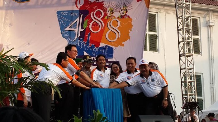 Canangkan HUT DKI ke-488, Ahok: Saya Ditagih Jakarta Baru oleh Pak Jokowi