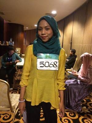 Jelang Tengah Malam, 2 Hijabers Ini Semangat Audisi Sunsilk Hijab Hunt