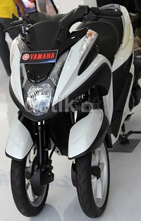 Ini dia tampang Yamaha Tricity.