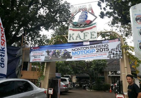 Ini Arena Nobar Yamaha-Detiksport di Menteng Petang Ini