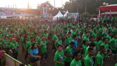 Ahok Lepas 35 Ribu Peserta Jakarta International 10K