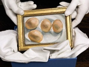 Lukisan Bergambar Telur Ini Laku Terjual Rp 3 Miliar