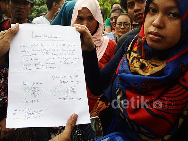 Ini Surat Kesepakatan Pengembalian Uang Sewa PRJ Senayan