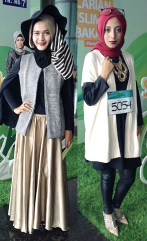 Foto: Adu Stylish Peserta Audisi Sunsilk Hijab Hunt Jakarta Hari Kedua