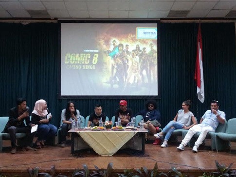 Sambutan Meriah Buat Tim Comic 8: Casino Kings di Kampus IPB